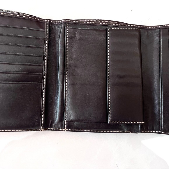 Tous Vintage Red Leather Logo Wallet - Picture 12 of 12